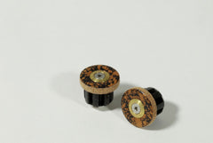 Gilles Berthoud Leather Bar End Plugs