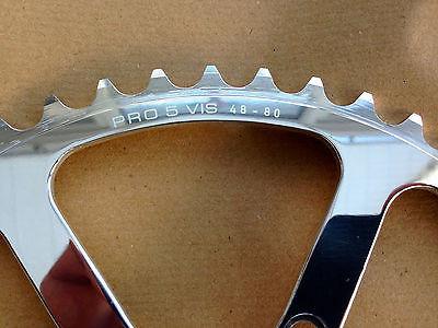 T.A. Pro 5 Vis Cyclotouriste 50.4mm / 80mm PCD alloy chain rings