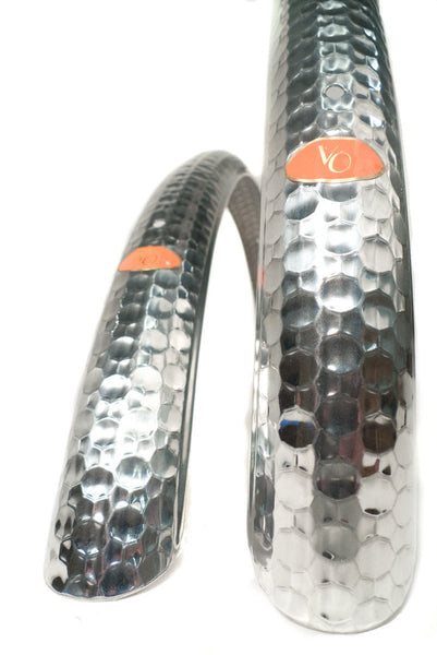Velo Orange Hammered Alloy Mudguard set 700C x 45mm wide Velo Duo Cycles