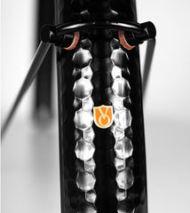 Velo Orange Black (Noir) Hammered Alloy Mudguard set 700C x 45mm wide