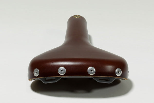 Gilles BERTHOUD VARS Leather saddle with Titanium Rails – Velo Duo Cycles