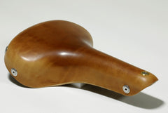 Gilles BERTHOUD VARS Leather saddle with Titanium Rails