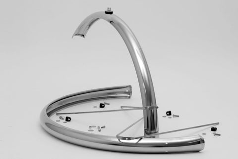 CLEARANCE! Gilles Berthoud Stainless Steel Mudguards - Type LONG