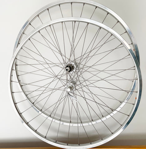 Grand Bois / Velo Orange Classic Wheelset 700C X 32 or 36 Holes, 27 1/4" x 36 holes SILVER