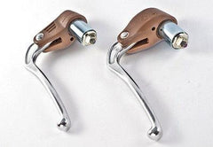 NEW Dia Compe Inverse/Reverse Brake Levers GUM RUBBER retro fixed cycle